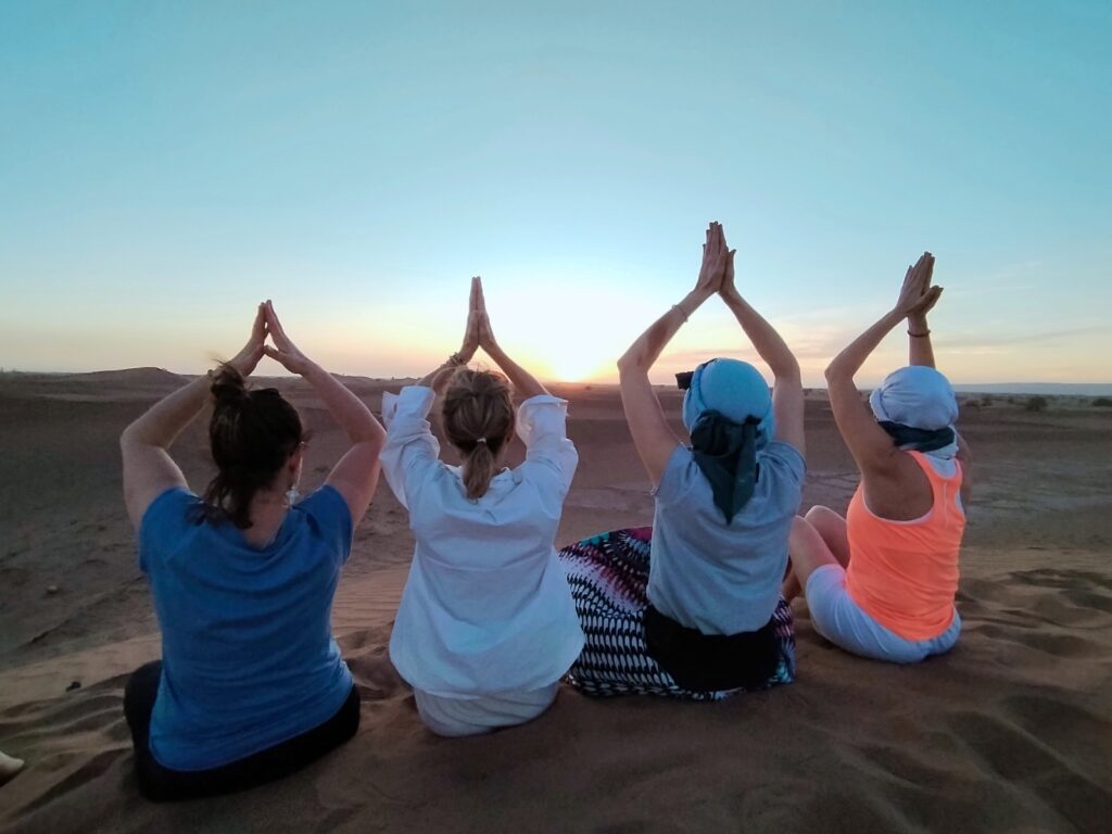 delphine duguet retraite désert marocain yogo hatha yog